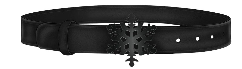 Icey Flexx - Original Snowflake Belt (Black)